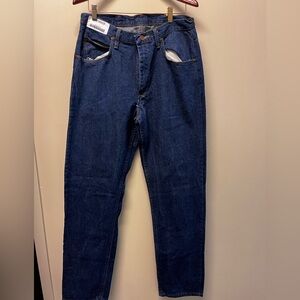 Red Kap Classic Work Jeans Denim Blue Mens Size 34x34 100%cotton